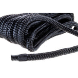 Seachoice Double-Braid Nylon Dock Line w/ Eye Splice, Pre-Shrunk, Heat Stabilized, 3/8 In. X 20 Ft., Black - 40271 - official Seachoice product image 3