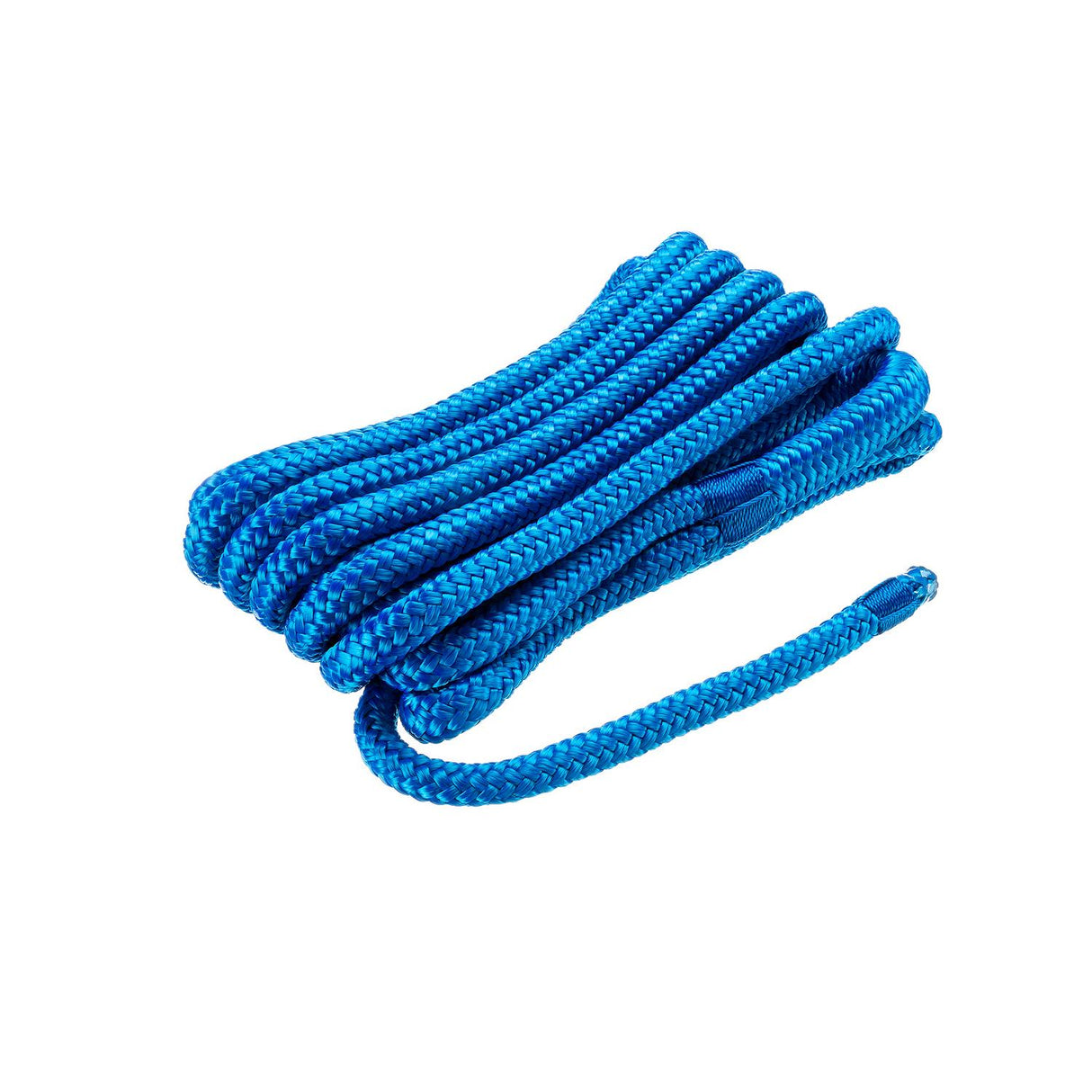 Seachoice Double-Braid Nylon Dock Line w/ Eye Splice, Pre-Shrunk, Heat Stabilized, 3/8 In. X 15 Ft., Blue - 40301 - official Seachoice product image 6