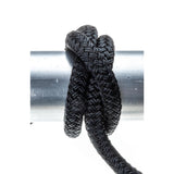 Seachoice Double-Braid Nylon Dock Line w/ Eye Splice, Pre-Shrunk, Heat Stabilized, 3/8 In. X 25 Ft., Black - 40321 - official Seachoice product image 6