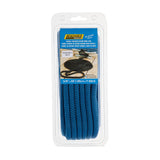 Seachoice Double-Braid Nylon Dock Line w/ Eye Splice, Pre-Shrunk, Heat Stabilized, 3/8 In. X 25 Ft., Blue - 40331 - official Seachoice product image 4