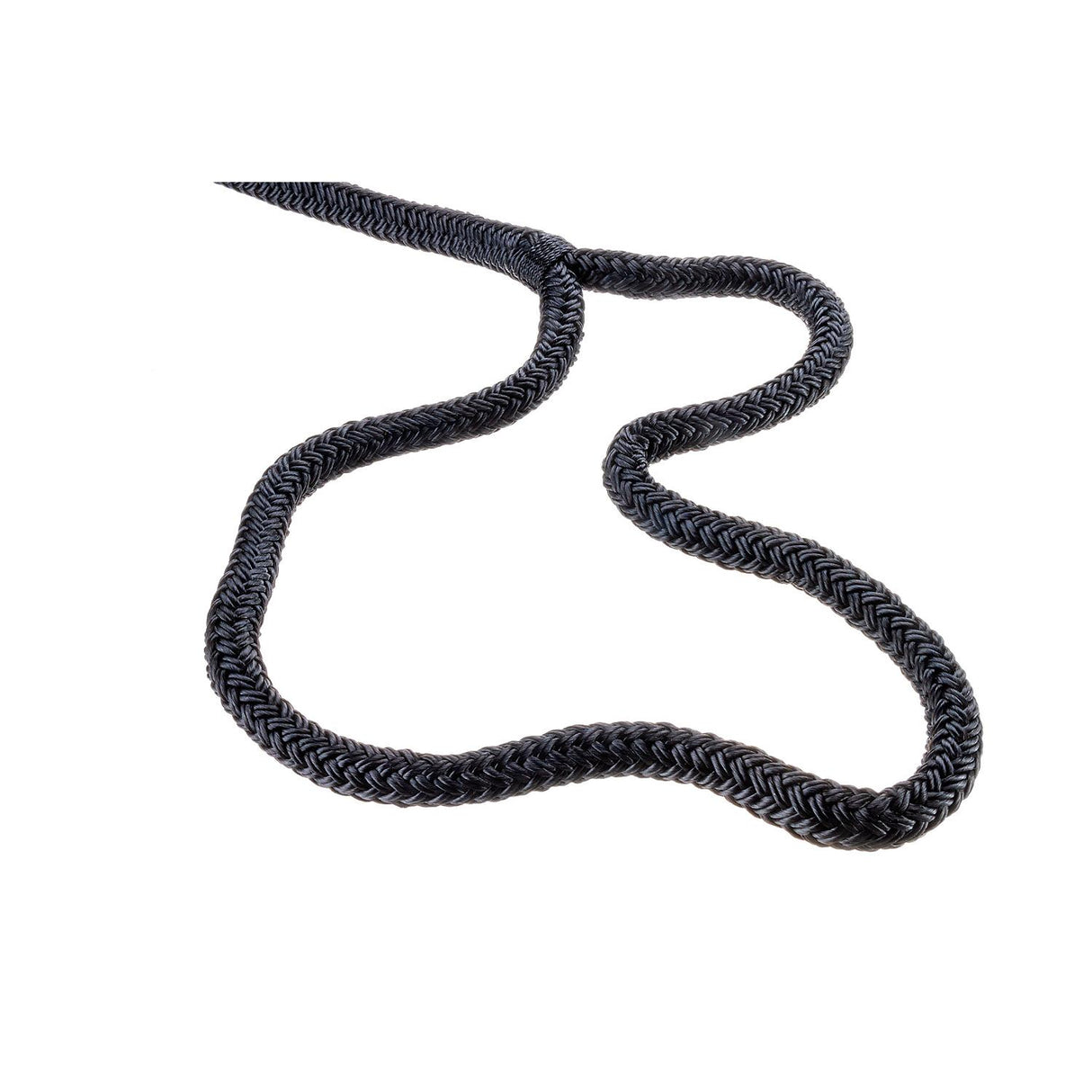 Seachoice Double-Braid Nylon Dock Line w/ Eye Splice, Pre-Shrunk, Heat Stabilized, 1/2 In. X 15 Ft., Black - 40351 - official Seachoice product image 5