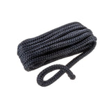 Seachoice Double-Braid Nylon Dock Line w/ Eye Splice, Pre-Shrunk, Heat Stabilized, 1/2 In. X 15 Ft., Black - 40351 - official Seachoice product image 3
