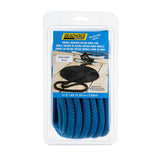 Seachoice Double-Braid Nylon Dock Line w/ Eye Splice, Pre-Shrunk, Heat Stabilized, 1/2 In. X 25 Ft., Blue - 40391 - official Seachoice product image 2
