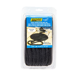 Seachoice Double-Braid Nylon Dock Line w/ Eye Splice, Pre-Shrunk, Heat Stabilized, 1/2 In. X 20 Ft., Black - 40401 - official Seachoice product image 4