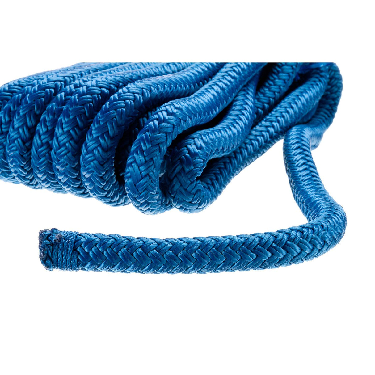 Seachoice Double-Braid Nylon Dock Line w/ Eye Splice, Pre-Shrunk, Heat Stabilized, 1/2 In. X 20 Ft., Blue - 40411 - official Seachoice product image 5
