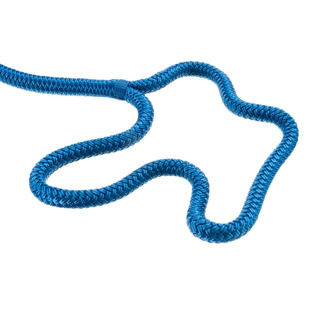 Seachoice Double-Braid Nylon Dock Line w/ Eye Splice, Pre-Shrunk, Heat Stabilized, 1/2 In. X 20 Ft., Blue - 40411 - official Seachoice product image 4
