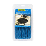 Seachoice Double-Braid Nylon Dock Line w/ Eye Splice, Pre-Shrunk, Heat Stabilized, 1/2 In. X 20 Ft., Blue - 40411 - official Seachoice product image 6