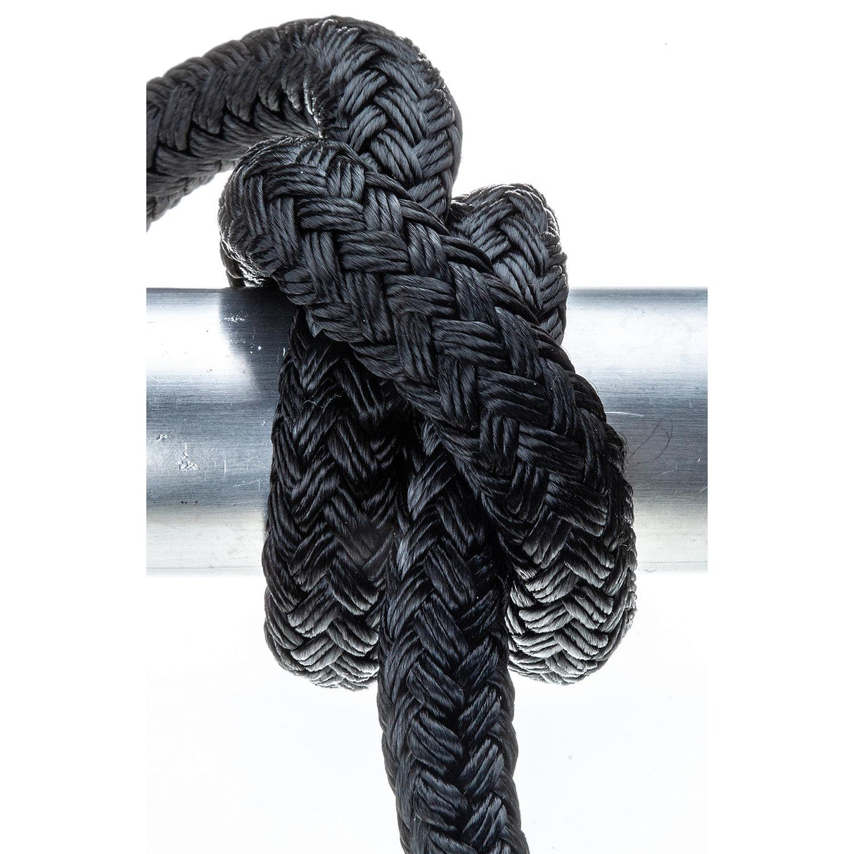 Seachoice Double-Braid Nylon Dock Line w/ Eye Splice, Pre-Shrunk, Heat Stabilized, 5/8 In. X 35 Ft., Black - 40421 - official Seachoice product image 3