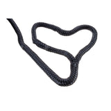 Seachoice Double-Braid Nylon Dock Line w/ Eye Splice, Pre-Shrunk, Heat Stabilized, 5/8 In. X 25 Ft., Black - 40441 - official Seachoice product image 6