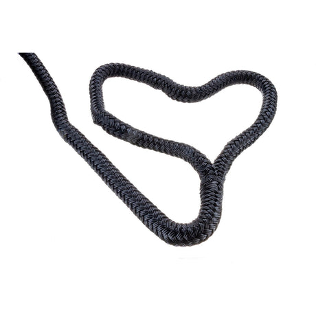 Seachoice Double-Braid Nylon Dock Line w/ Eye Splice, Pre-Shrunk, Heat Stabilized, 5/8 In. X 25 Ft., Black - 40441 - official Seachoice product image 6