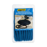 Seachoice Double-Braid Nylon Dock Line w/ Eye Splice, Pre-Shrunk, Heat Stabilized, 5/8 In. X 25 Ft., Blue - 40451 - official Seachoice product image 2