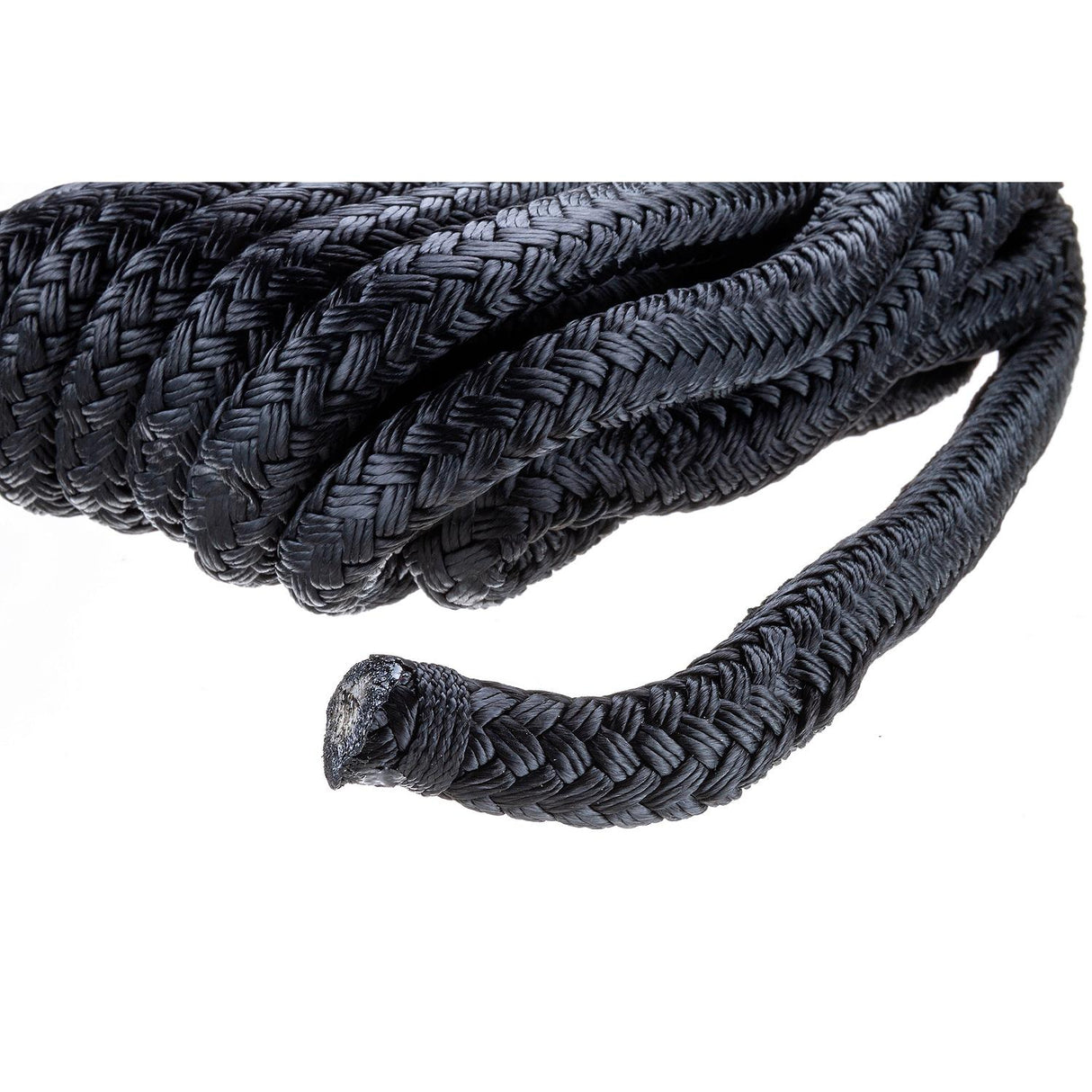 Seachoice Double-Braid Nylon Dock Line w/ Eye Splice, Pre-Shrunk, Heat Stabilized, 5/8 In. X 20 Ft., Black - 40461 - official Seachoice product image 4