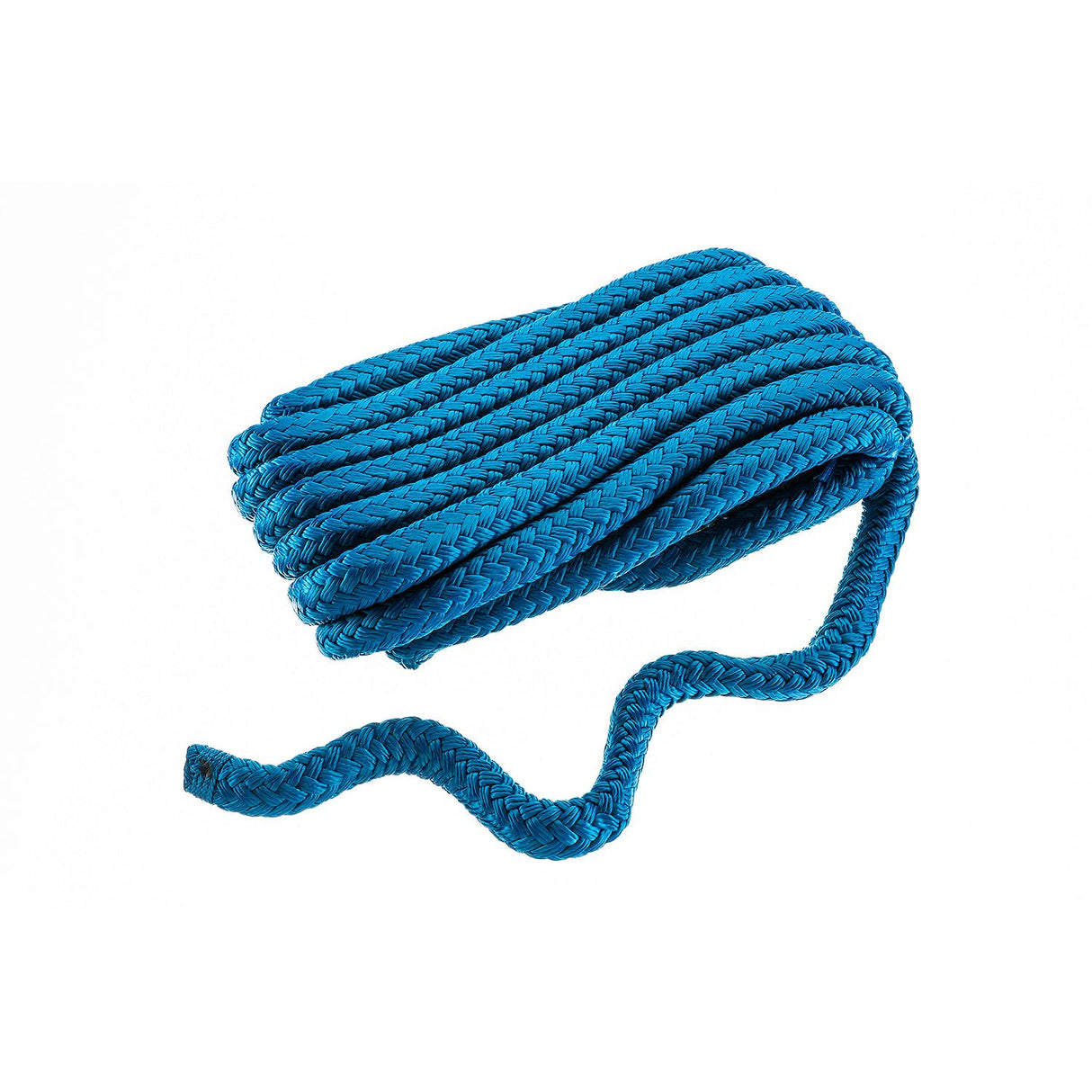 Seachoice Double-Braid Nylon Dock Line w/ Eye Splice, Pre-Shrunk, Heat Stabilized, 5/8 In. X 20 Ft., Blue - 40471 - official Seachoice product image 3
