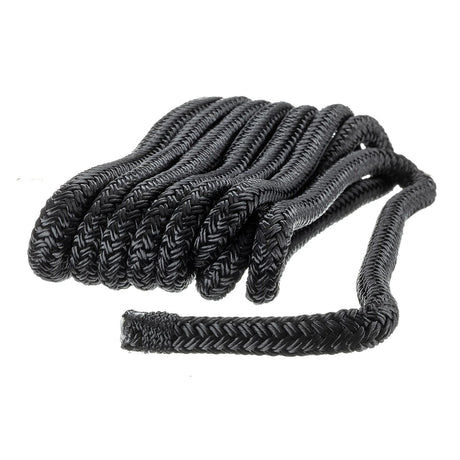 Seachoice 40501 Double-Braid Nylon Dock Line w/ Eye Splice, Pre-Shrunk, Heat Stabilized, 3/8 In. X 10 Ft., Black - 40501 - official Seachoice product image 3