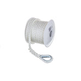 Seachoice Anchor Line Rope, 3-Strand Twisted, White, Nylon, 3/8 In. X 50 Ft. - 40691 - official Seachoice product image 4