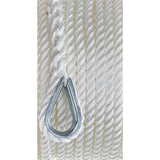 Seachoice Anchor Line Rope, 3-Strand Twisted, White, Nylon, 3/8 In. X 50 Ft. - 40691 - official Seachoice product image 3