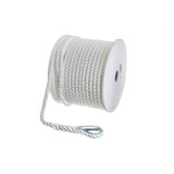 Seachoice Anchor Line Rope, 3-Strand Twisted, White, Nylon, 3/8 In. X 150 Ft. - 40721 - official Seachoice product image 2