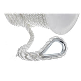 Seachoice Anchor Line Rope, 3-Strand Twisted, White, Nylon, 1/2 in. X 100 Ft. - 40731 - official Seachoice product image 2