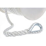 Seachoice Anchor Line Rope, 3-Strand Twisted, White, Nylon, 1/2 In. X 200 In. - 40751 - official Seachoice product image 3