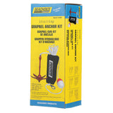 Seachoice 41002 3.5 lb. Grapnel Anchor Kit For Boats 5 to 12' (Includes Anchor, 1/4" x 25' Line, Adjustable Buoy, S/S Hook and Storage Bag) - 50-41002 - official Seachoice product image 2