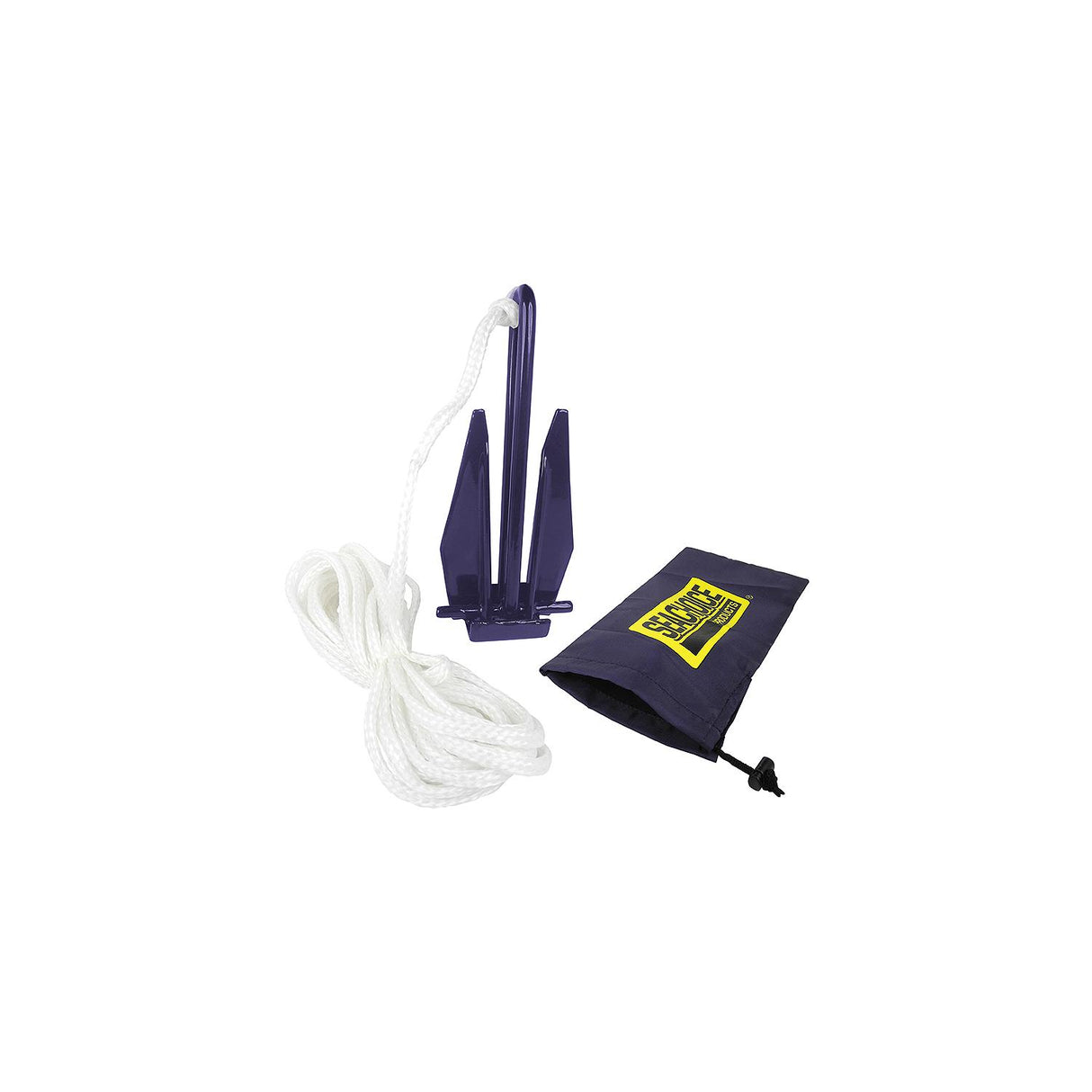 Seachoice PWC Fluke Anchor Kit, Vinyl Coated Fluke Anchor, 25 Ft. Anchor Line and Storage Bag - 50-41160 - official Seachoice product image 7
