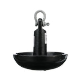 Seachoice Mushroom Anchor, Vinyl Coated Cast Iron, Black, 15 Lbs., Boats Up to 16 Ft. Long - 50-41260 - official Seachoice product image 3