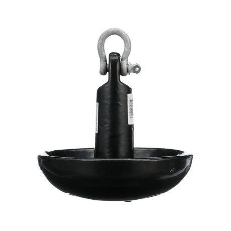Seachoice Mushroom Anchor, Vinyl Coated Cast Iron, Black, 15 Lbs., Boats Up to 16 Ft. Long - 50-41260 - official Seachoice product image 3