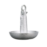 Seachoice Mushroom Anchor, Cast Iron, Aluminum-Painted, Silver, 10 Lbs., Boats Up to 12 Ft. Long - 41300 - official Seachoice product image 2