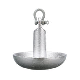 Seachoice Mushroom Anchor, Cast Iron, Aluminum-Painted Silver, 15 Lbs., Boats Up to 16 Ft. Long - 41340 - official Seachoice product image 2