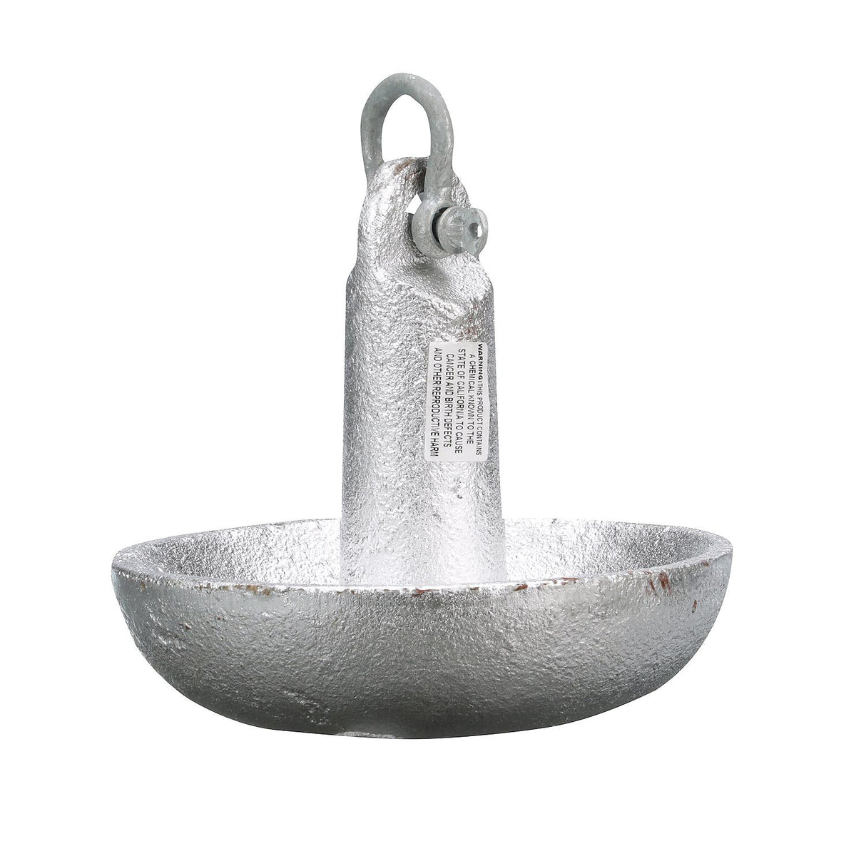 Seachoice Mushroom Anchor, Cast Iron, Aluminum-Painted Silver, 20 Lbs., Boats Up to 24 Ft. Long - 41350 - official Seachoice product image 7