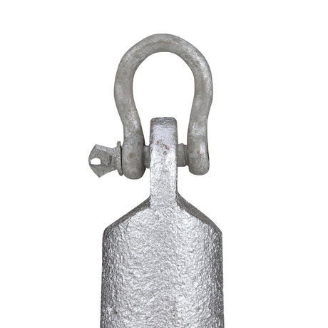 Seachoice Mushroom Anchor, Cast Iron, Aluminum-Painted Silver, 20 Lbs., Boats Up to 24 Ft. Long - 41350 - official Seachoice product image 3