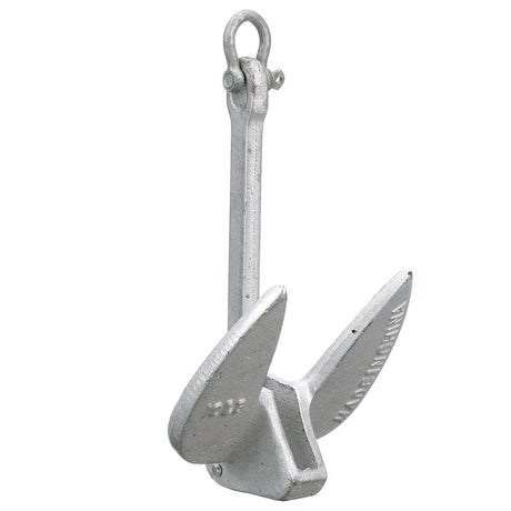 Seachoice Navy Anchor, Aluminum Plated Cast Iron, Silver, 10 Lbs. - 41360 - official Seachoice product image 3