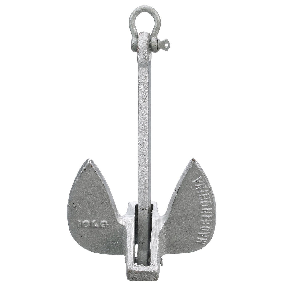 Seachoice Navy Anchor, Aluminum Plated Cast Iron, Silver, 10 Lbs. - 41360 - official Seachoice product image 4