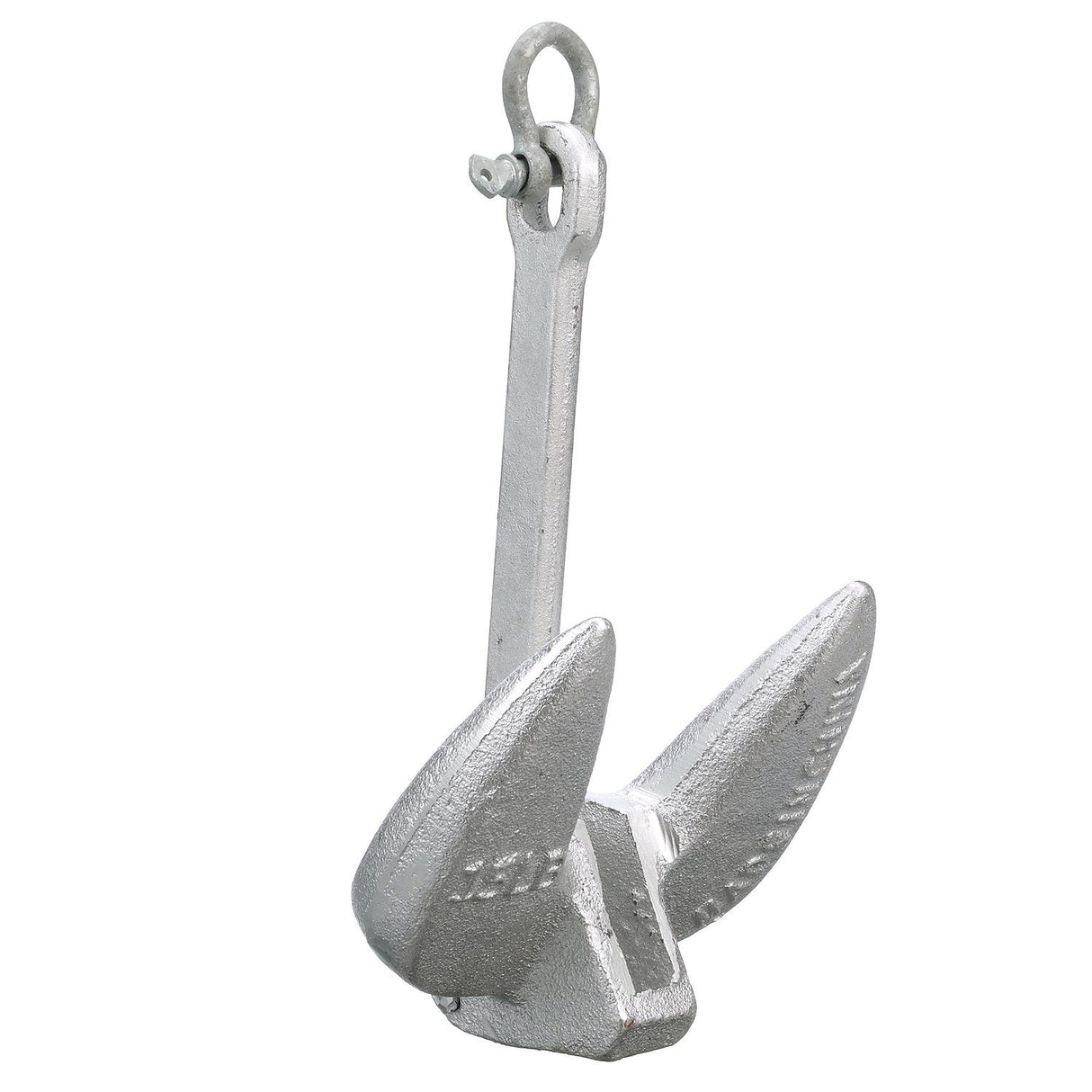 Seachoice Navy Anchor, Aluminum Plated Cast Iron, Silver, 15 Lbs. - 41370 - official Seachoice product image 3