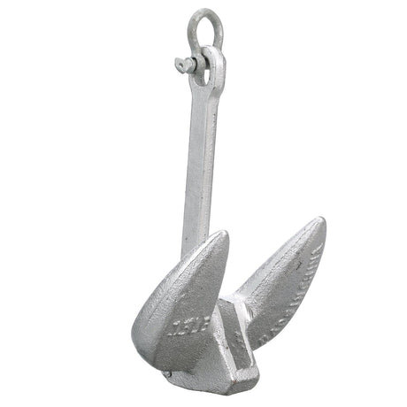Seachoice Navy Anchor, Aluminum Plated Cast Iron, Silver, 15 Lbs. - 41370 - official Seachoice product image 3