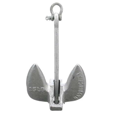 Seachoice Navy Anchor, Aluminum Plated Cast Iron, Silver, 15 Lbs. - 41370 - official Seachoice product image 4