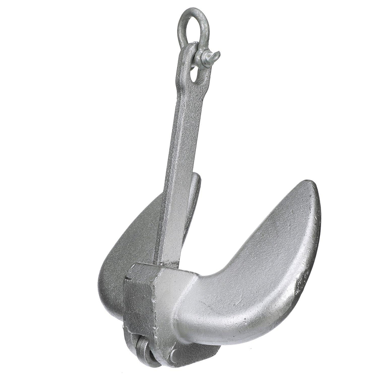 Seachoice Navy Anchor, Aluminum Plated Cast Iron, Silver, 20 Lbs. - 41380 - official Seachoice product image 5