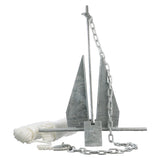 Seachoice Deluxe Anchor Kit, Hot-Dipped Galvanized Steel, Includes Lead Chain, Shackles, 150-Ft. Anchor Line, for Boats 25-30 Ft. - 41732 - official Seachoice product image 2