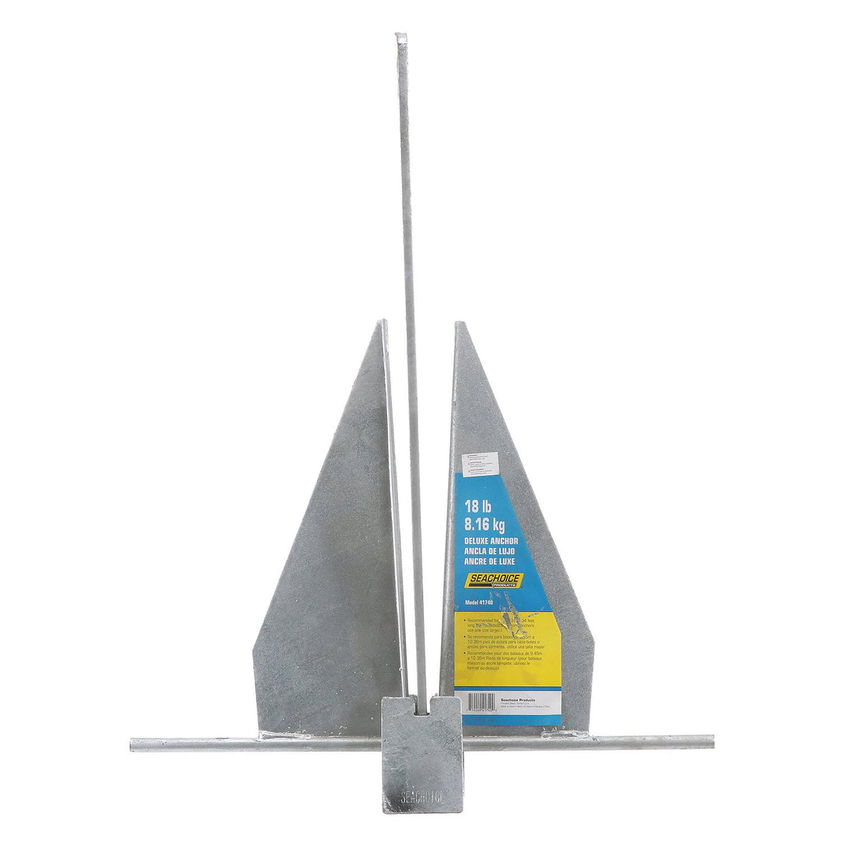 Seachoice Deluxe Anchor 18S Standard, Galvanized Steel - 41740 - official Seachoice product image 4
