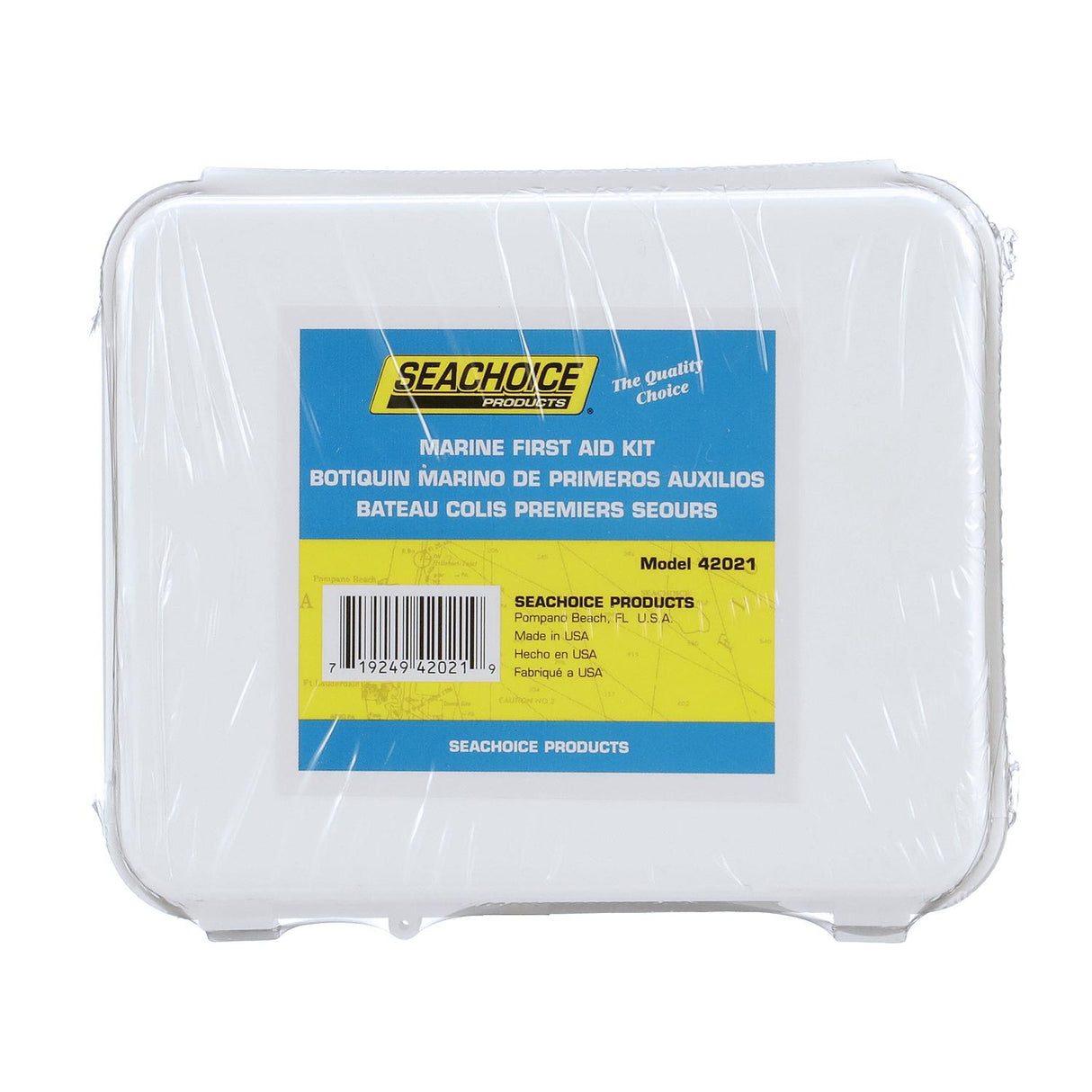 Seachoice Basic First Aid Kit for Boats, Waterproof, Includes White Plastic Case - 42021 - official Seachoice product image 4