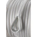 Seachoice Boat Anchor Rope, Double-Braid, Nylon, Achor Line, 3/8 in. X 100 Ft., White - 42101 - official Seachoice product image 5