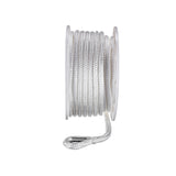 Seachoice Boat Anchor Rope, Double-Braid, Nylon, Achor Line, 1/2 in. X 100 Ft., White - 42121 - official Seachoice product image 3