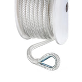 Seachoice Boat Anchor Rope, Double-Braid, Nylon, Achor Line, 1/2 in. X 100 Ft., White - 42121 - official Seachoice product image 5