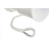 Seachoice Boat Anchor Rope, Double-Braid, Nylon, Achor Line, 1/2 in. X 200 Ft., White - 42141 - official Seachoice product image 3