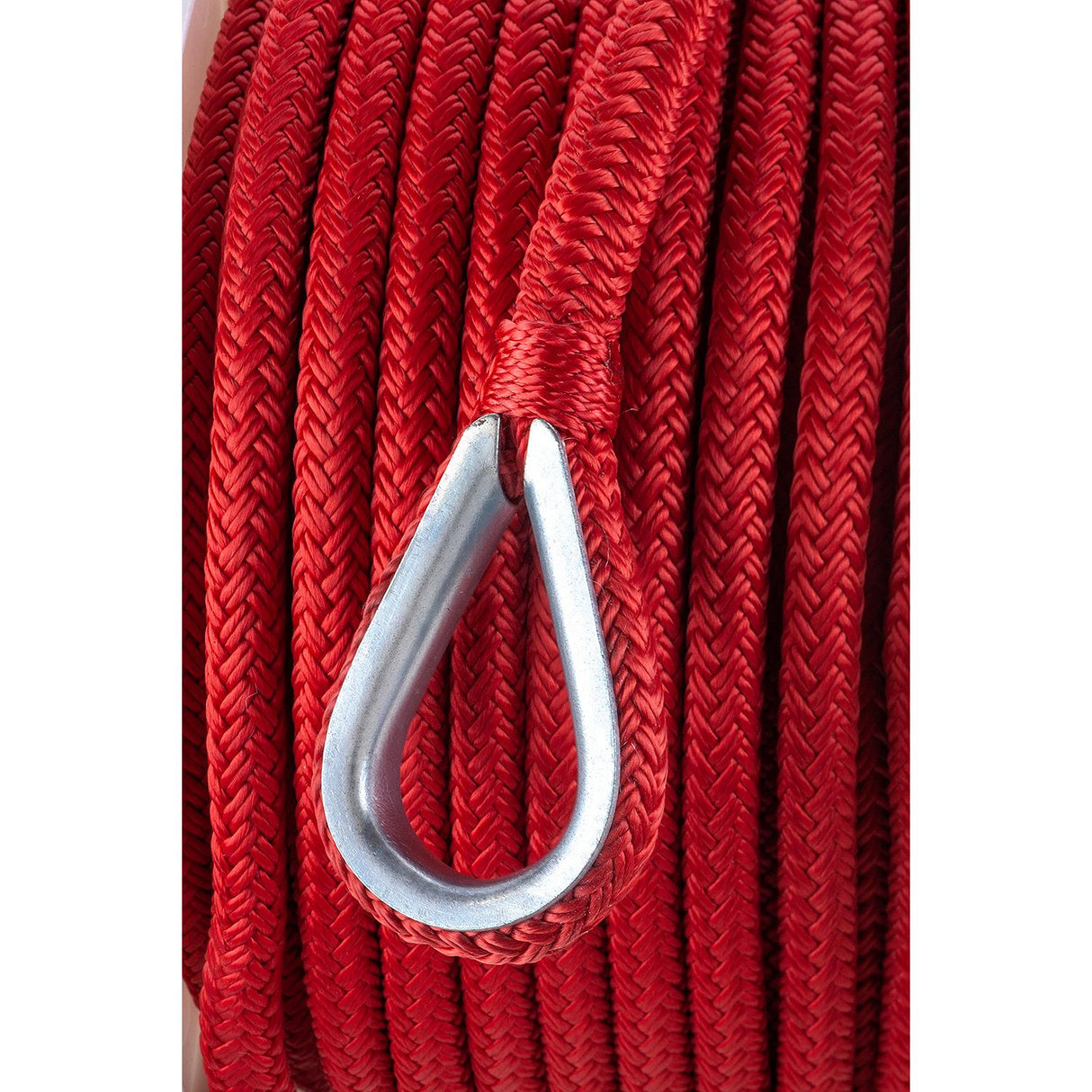 Seachoice 42171 Boat Anchor Rope, Double-Braid, Nylon, Achor Line, 3/8 in. X 100 Ft., Red - 42171 - official Seachoice product image 4