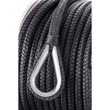 Seachoice Boat Anchor Rope, Double-Braid, Nylon, Achor Line, 3/8 in. X 100 Ft., Black - 42201 - official Seachoice product image 3