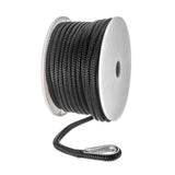 Seachoice Boat Anchor Rope, Double-Braid, Nylon, Achor Line, 3/8 in. X 100 Ft., Black - 42201 - official Seachoice product image 5