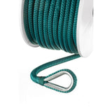 Seachoice Boat Anchor Rope, Double-Braid, Nylon, Achor Line, 3/8 in. X 100 Ft., Teal - 42211 - official Seachoice product image 2