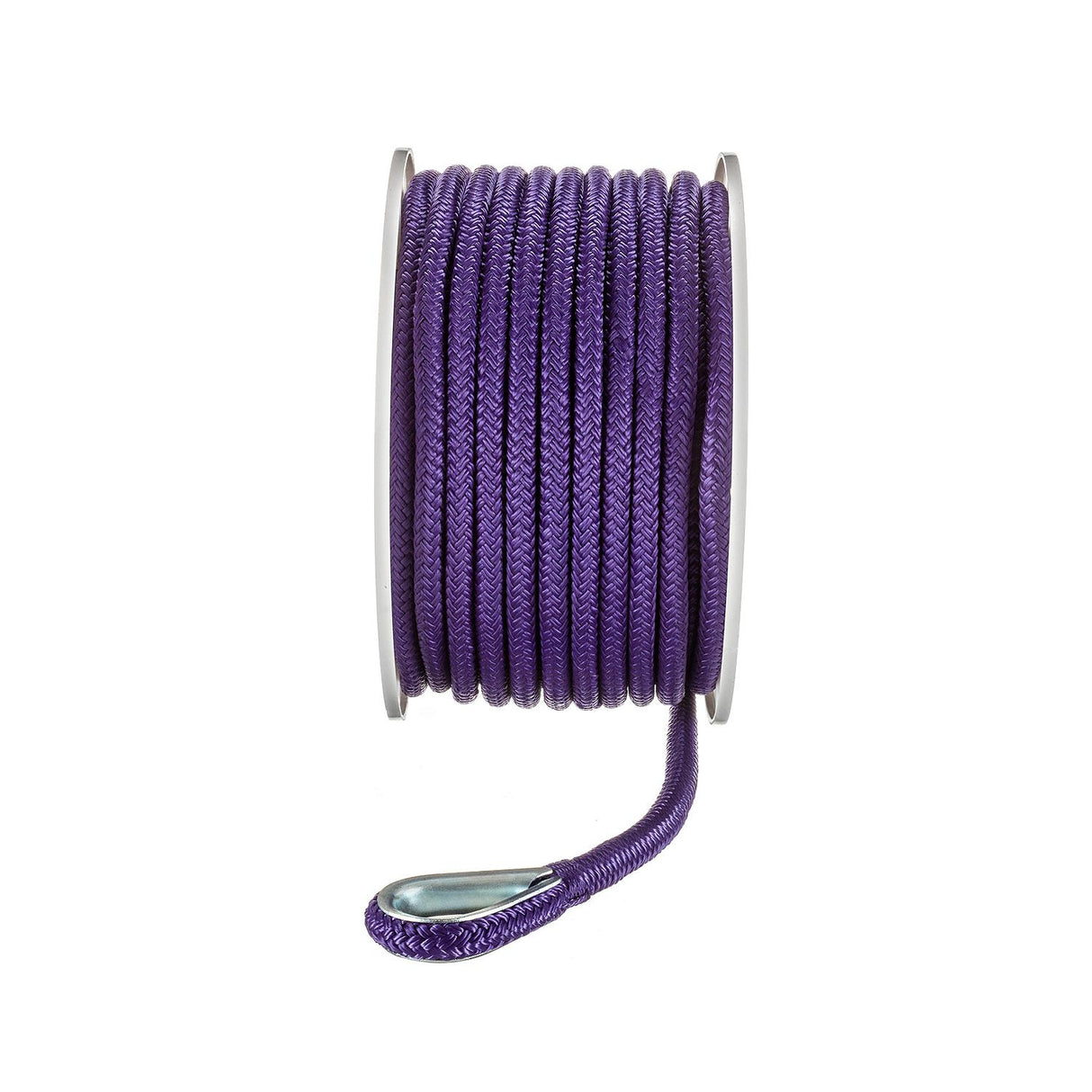 Seachoice Boat Anchor Rope, Double-Braid, Nylon, Achor Line, 3/8 in. X 100 Ft., Purple - 42231 - official Seachoice product image 5
