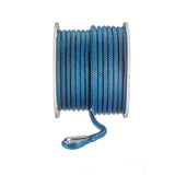 Seachoice Boat Anchor Rope, Double-Braid, Nylon, Achor Line, 1/2 in. X 150 Ft., Blue - 42251 - official Seachoice product image 4